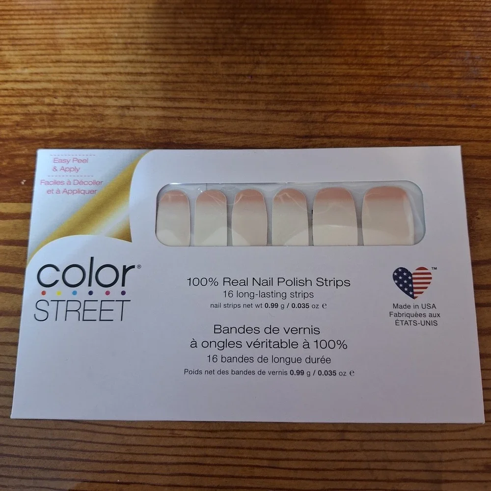 Color Street 100% Nail‎ Polish Strips Bride Tribe Made In The USA 16 Count New